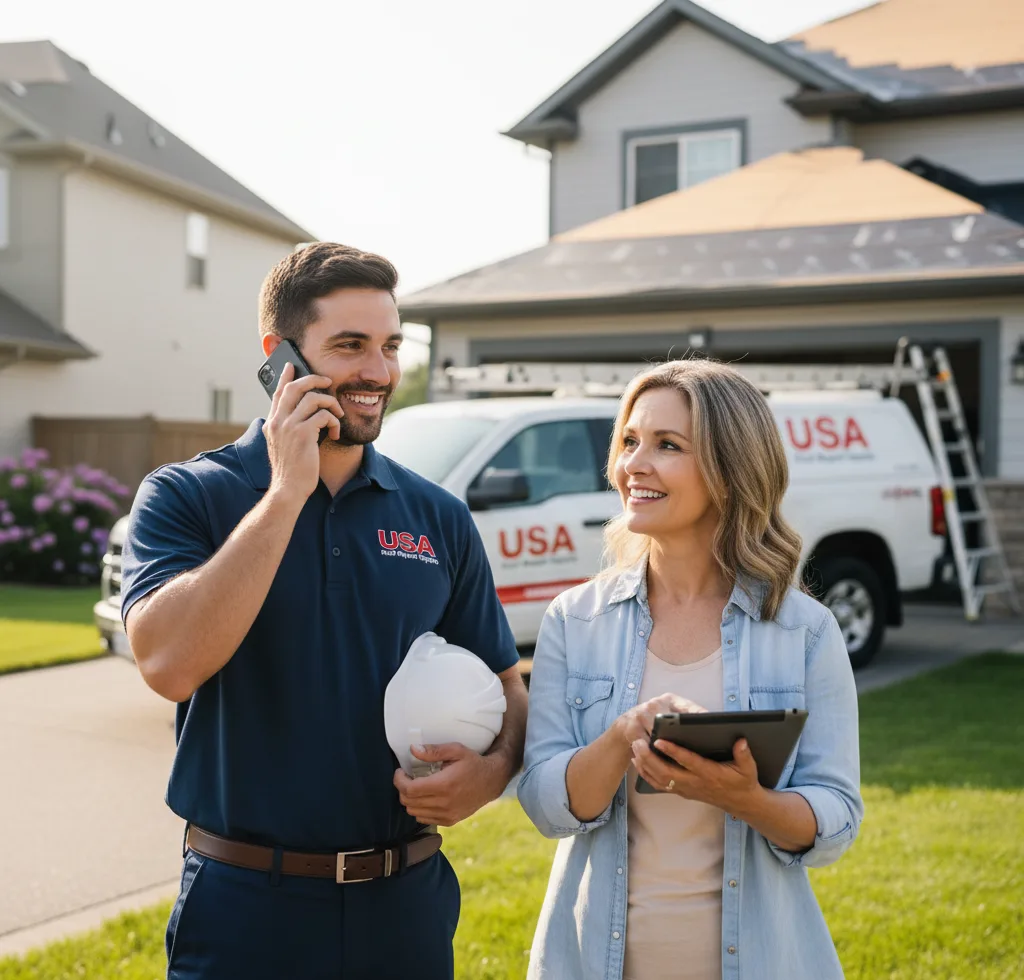 USA Roof Repair Experts customer support in Slatington